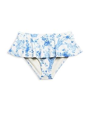 Frankies Bikinis Girls' Maple Ruffled Bikini Bottom - Little Kid