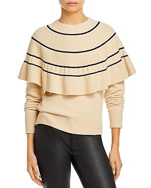 Rebecca Taylor Textured Cape Sweater