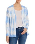 Design History Tie-dyed Open-front Cardigan