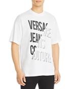 Versace Jeans Couture Diagonal Slash Logo Tee