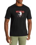Hugo Dhynx Regular Fit Graphic Logo Tee