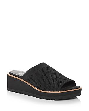 Eileen Fisher Women's Telly Stretch Knit Wedge Slide Sandals