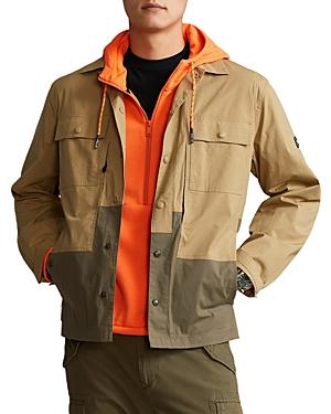 Polo Ralph Lauren Cotton Stretch Ripstop Color Blocked Paneled Jacket