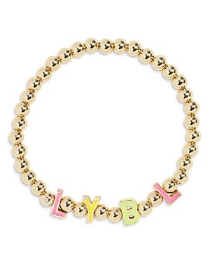 Baublebar Live Your Best Life (lybl) Bead Stretch Bracelet