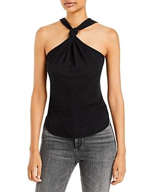 Lna Ferry Knotted Halter Tank