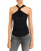 Lna Ferry Knotted Halter Tank