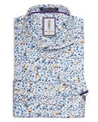 Robert Graham Mullins Floral Pattern Regular Fit Dress Shirt