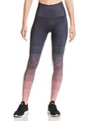 Beyond Yoga Lux High-rise Ombre Striped Leggings