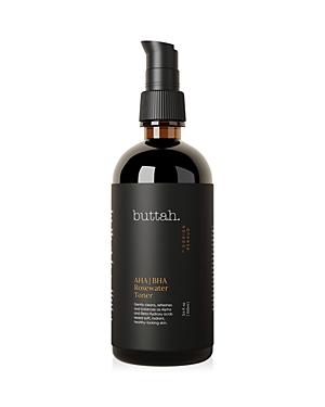 Buttah By Dorion Renaud Aha/bha Rosewater Toner 3.4 Oz.