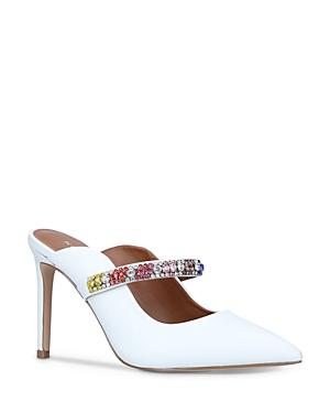 Kurt Geiger London Women's Duke Pointed Toe Rainbow Crystal High Heel Pumps