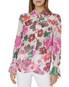 Milly Watercolor Floral Blouse