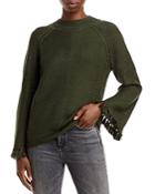 Kobi Halperin Alice Wool Fringe-sleeve Sweater