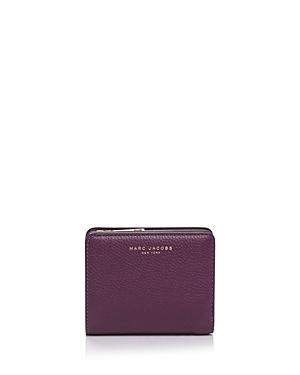 Marc Jacobs Gotham Compact Mini Leather Wallet