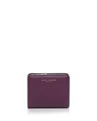 Marc Jacobs Gotham Compact Mini Leather Wallet
