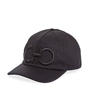 Salvatore Ferragamo Double Gancini Baseball Cap