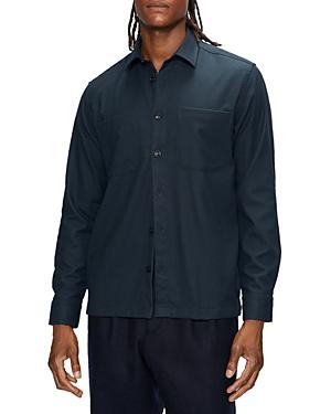 Ted Baker Lessons Flannel Solid Shirt Jacket