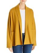 Eileen Fisher Petites Wool Shawl-collar Jacket