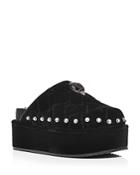 Kurt Geiger London Women's Titan Embellished Platform Mules