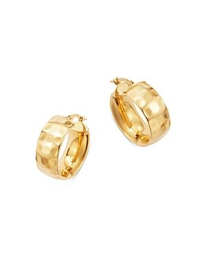 Bloomingdale's Huggie Hoop Earrings In 14k Yellow Gold - 100% Exclusive