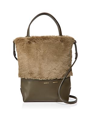 Alice.d Small Faux Fur Tote