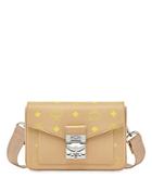Mcm Color Splash Logo Crossbody