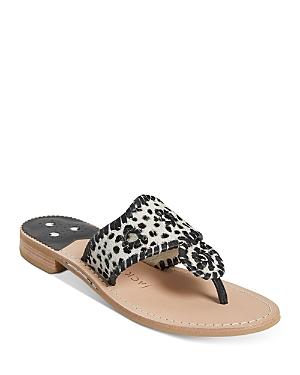 Jack Rogers Women's Jacks Whipstitch Thong Sandals