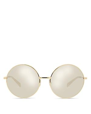 Celine Women's Mirrored Round Sunglasses, 61mm