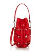 Bruceglen Grenade Small Leather Bucket Bag