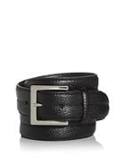 Canali Men's Tumbled Leather Belt