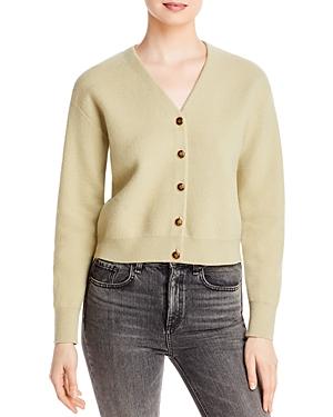 Tory Burch Merino Wool Cropped Cardigan