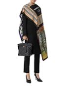 Burberry Mixed Archive Print Silk Scarf