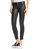 Dl1961 Emma Coated Power Legging Jeans In Charcoal