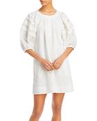 Vanessa Bruno Lace Trim Shift Dress