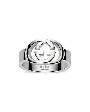 Gucci Sterling Silver Britt Ring