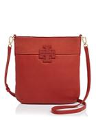Tory Burch Stacked-t Mixed Material Swingpack Crossbody