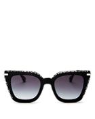 Jimmy Choo Women's Ciara Square Butterfly Sunglasses, 52mm