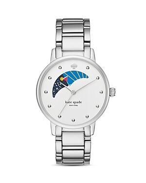 Kate Spade New York Moon Phase Dial Gramercy Watch, 34mm