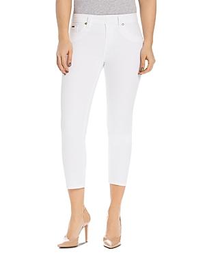 Beija-flor Skinny Crop Jeans In White
