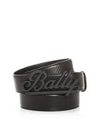 Bally Swoosh Reversible Leather Belt