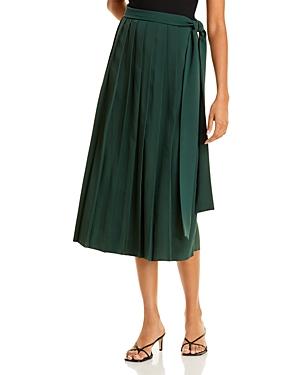 Marella Dax Tie Waist Pleated Skirt
