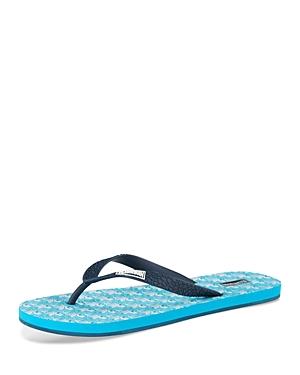 Vilebrequin Men's Micro Waves Slip On Flip Flops