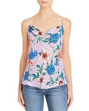 Parker Summer Floral-print Silk Camisole Top
