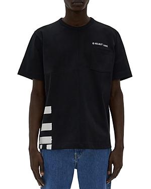 Helmut Lang Patchwork Split Logo Tee