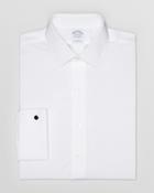 Brooks Brothers Solid Broadcloth Non-iron French Cuff Dress Shirt - Regent Fit