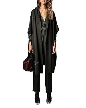 Zadig & Voltaire Inna Tattoo Embroidered Cashmere Cardigan