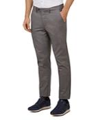 Ted Baker Stelim Textured Slim Fit Trousers