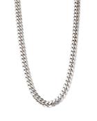 Alberto Amati Sterling Silver Cuban Chain Necklace, 20
