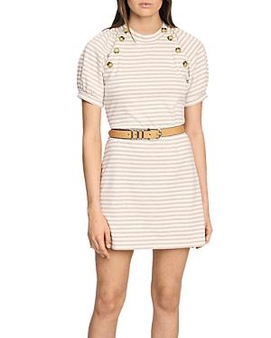 Derek Lam 10 Crosby Karli Striped Mini Dress