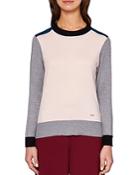 Ted Baker Colour By Numbers Avrilyn Color-block Sweater