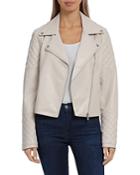 Bagatelle Faux Leather Quilted Moto Jacket